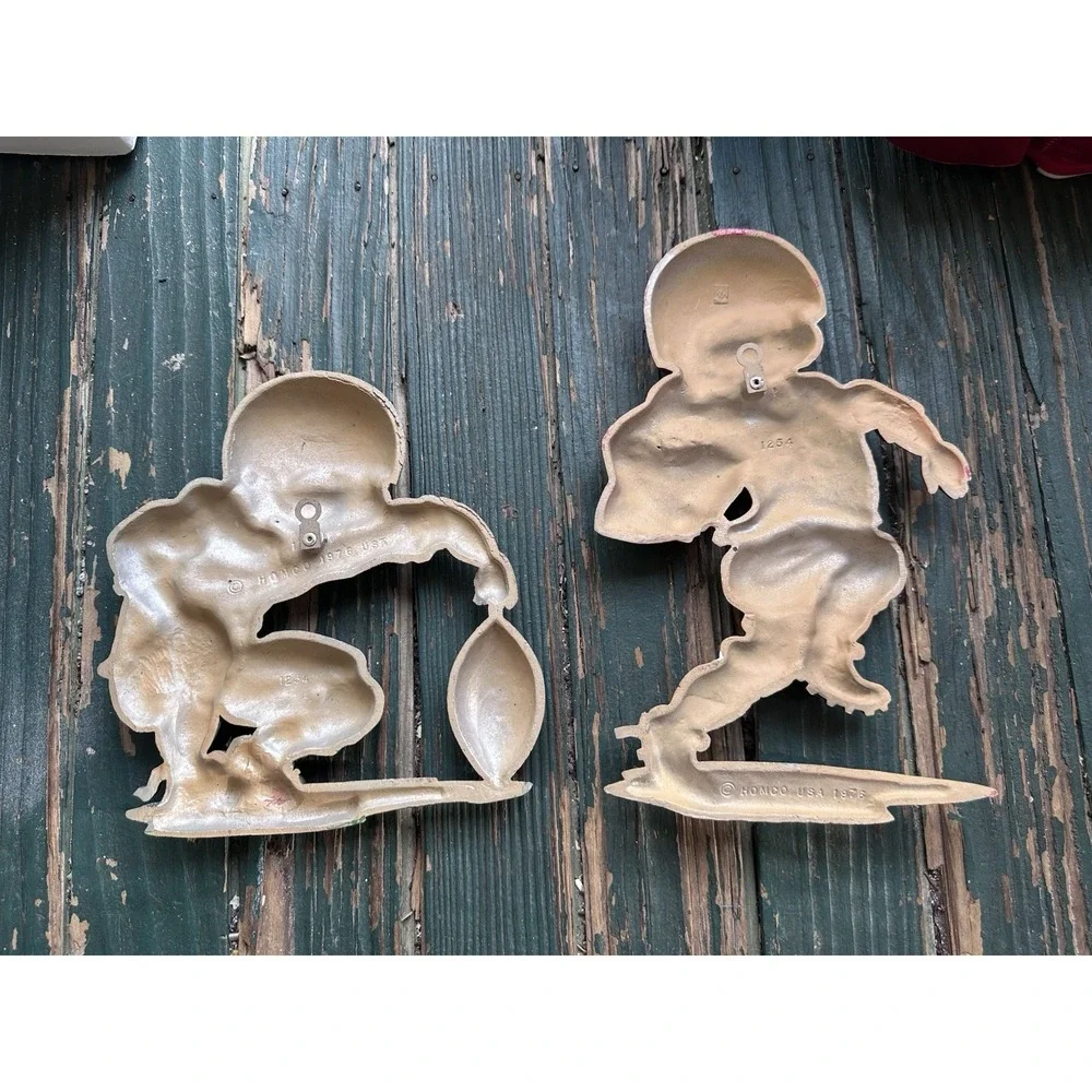HOMCO Wall Decorations Football‎ Game Sport Deco Lot Of 2